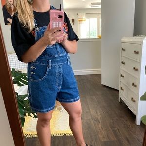 90s Denim Overalls